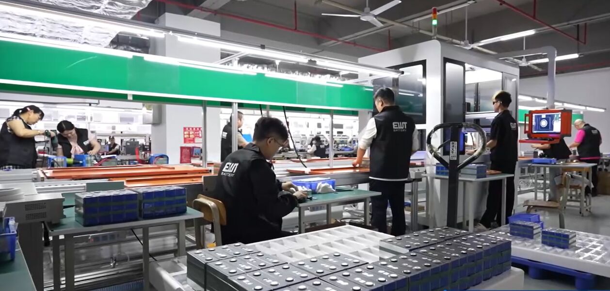 Dongguan Everwin Tech Co., Limited linea di produzione del fabbricante
