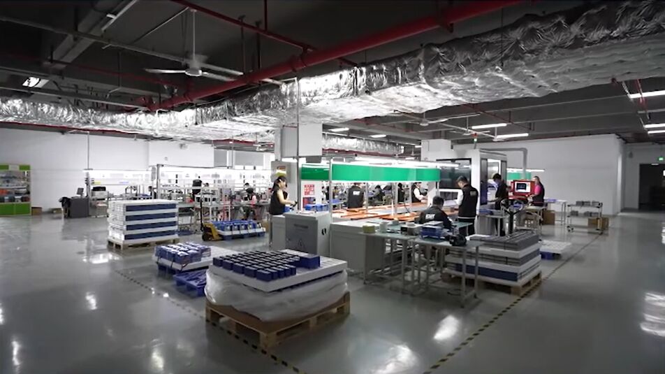 Dongguan Everwin Tech Co., Limited linea di produzione del fabbricante