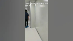 Nuova linea di produzione di celle. #100ahbattery#50ahcell #lifepo4cell #batteria prismatica #highratebattery