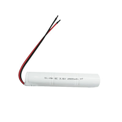 comprare Batteria ricaricabile in nichel personalizzata 3.6v 2500mah Batteria online manufacture