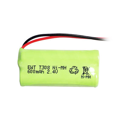 comprare Batteria ricaricabile a nickel personalizzata 2.4V 600mah Nimh Aaa Batteria online manufacture