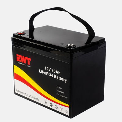 comprare EV RV Car Storage ricaricabile 12V Batteria agli ioni di litio LFP LiFePO4 Batteria a litio ferro fosfato 12,8V 95Ah fabbricazione online