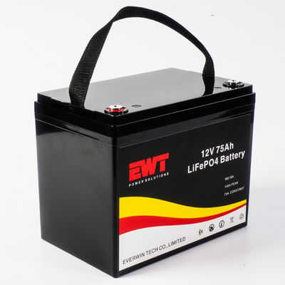 comprare Carrozze da golf 12V batteria al litio LiFePO4 LFP 12.8V 75Ah batteria al litio ferro fosfato sostitutivo online manufacture