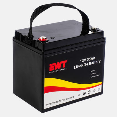 comprare 12.8V IFR26650 LiFePO4 Batteria al litio ricaricabile 12V 35Ah Batteria al litio ferro fosfato per elettrodomestici fabbricazione online