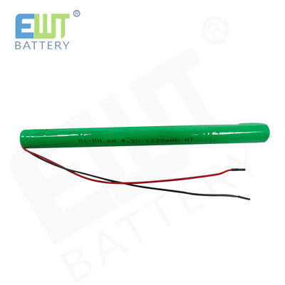 comprare Alta densità energetica NIMH AA 4.8V 1300mAh Batteria NiMH ricaricabile con opzione di spedizione aerea fabbricazione online