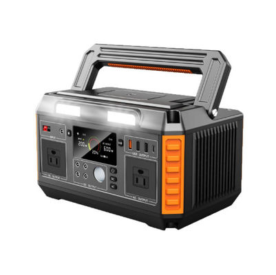 comprare 600W Batteria solare al litio Portatile all'aperto Immagazzinamento di energia Fornitura di alimentazione per la casa Emergenza Display Indicatore di stato SOC fabbricazione online