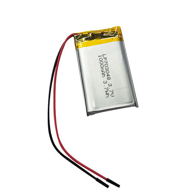 Potenza Batteria polimerica al litio 3.7v 1000mah Batteria LiPo 703048