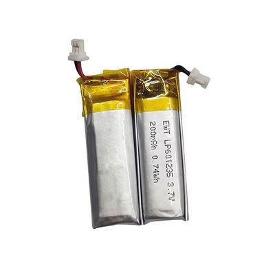 Batteria al litio polimerico LP601235 3.7v 250mAh Batteria LiPo