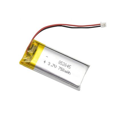 Potenza 3.7v 750mah Batteria ricaricabile Piccola batteria LiPo polimero