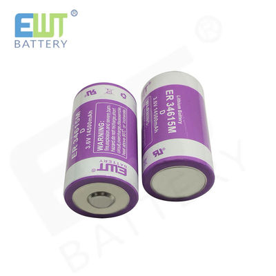 Batteria primaria al litio ad alta capacità ODM 3.6V 14500mAh ER34615M