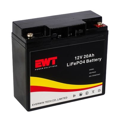 BMS Li Ion batteria ricaricabile 0.2C 12.8V 20ah Lifepo4 batteria