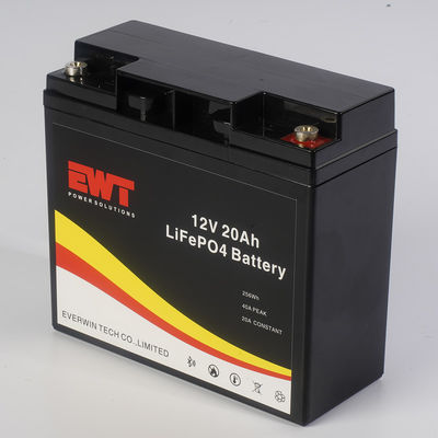12V 20AH batteria al litio ferro fosfato pacchetto di sostituzione batterie al piombo-acido