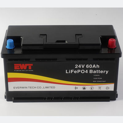 Performance stabile 24V 60Ah Lifepo4 Batteria di accumulo di energia per la sostituzione dell'acido piombo