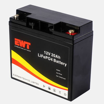 Long Cycle Life Batteria al litio ferro fosfato da 12V 20Ah per alimentazione di riserva