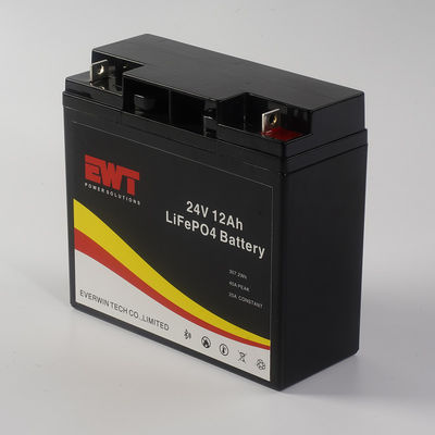 Spedizione rapida IFR32700 24V 12AH Lifepo4 batteria con lunga durata di ciclo