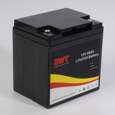 12V 40Ah 32700 LiFePo4 batteria al litio con basso tasso di auto-discarica