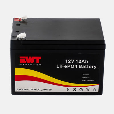 IFR26650 4S 12AH 12V Lifepo4 Battery Pack Dimensioni della batteria personalizzate da EWT Support