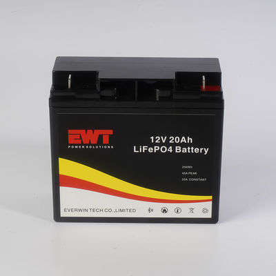 Batteria ricaricabile agli ioni di litio LifePo4 Battery Pack 12V 20AH Per Sistema Solare Con BMS