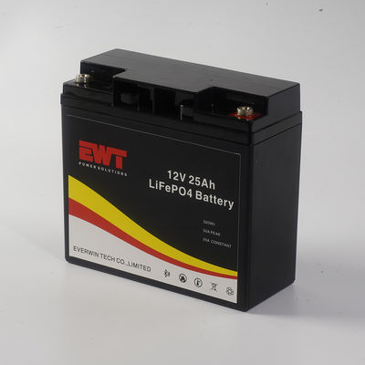 Batteria al litio ferro fosfato 12.8V 25ah Lifepo4 Batteria per il sistema solare