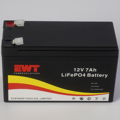 Long Life 12V 7AH VRLA Lifepo4 Deep Cycle batteria al litio ferro fosfato