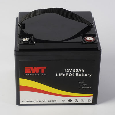 Fornitore OEM 640Wh batterie agli ioni di litio 12v 50ah lifepo4 batteria per scooter E-bike Golf car