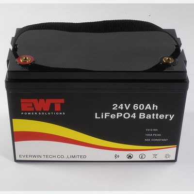 Lifepo4 Bicicletta elettrica Energia 24V Batteria personalizzata per carrelli elevatori