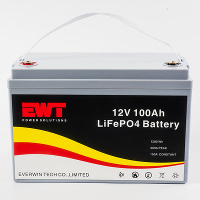 Batteria al litio ricaricabile da 12V a 100Ah per scooter da campeggio Golf ad alta capacità