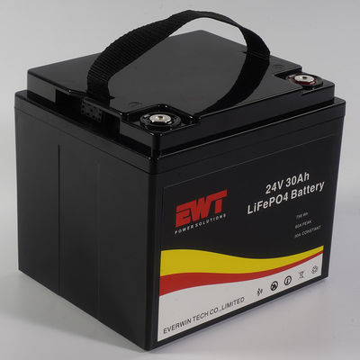 24V batteria al litio ferro fosfato tensione 24V 400Wh Metodo di nave per aria Perfetto per applicazioni pesanti