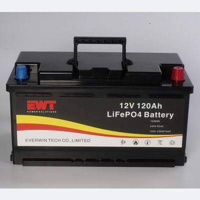 12V 120AH LFP batteria lunga durata per RV Inverter alimentazione