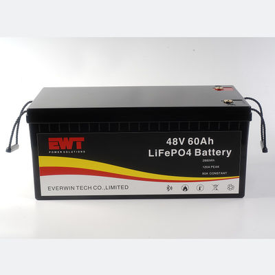 Lifepo4 Battery Pack IFR26650 4S 48V 60AH per alimentazione esterna di emergenza