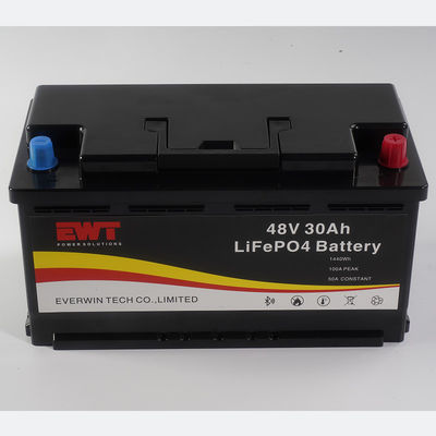 Batteria di litio ferro fosfato compatta e da 48 V per applicazioni ad alta tensione