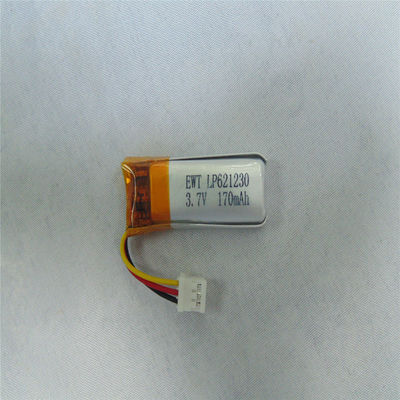 Cella in Li-polimero per LP621230 3.7V 170mAh Batteria al litio in polimero prestazioni e durata imbattibili