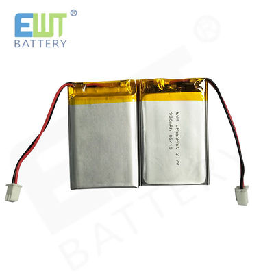 LP553450 3.7V 950mAh Batteria al litio polimerico 1S1P Pack Assemblaggio Modello PCM Supporto
