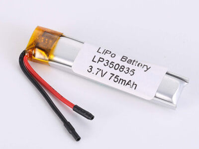 Batteria polimerica al litio leggera con connettore di scarica JST Via di spedizione UPS / TNT / FEDEX / DHL corrente di carica 2A