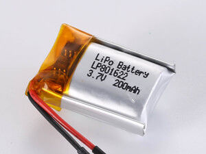 LP801622 3.7V 200MAH Prismatica Batteria ricaricabile al litio polimero La soluzione di energia definitiva per il vostro business
