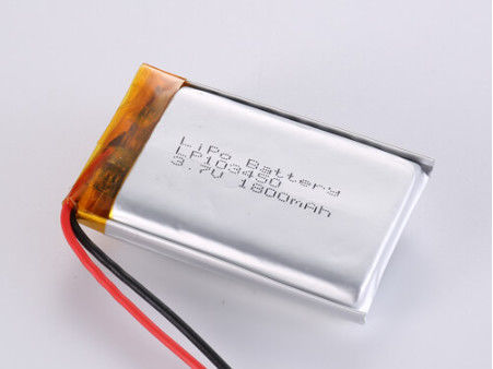 LP103450 3.7V 1800MAH batterie agli ioni di litio produttori EWT Logo Batteria al litio polimerico Capacità di moneta ricaricabile