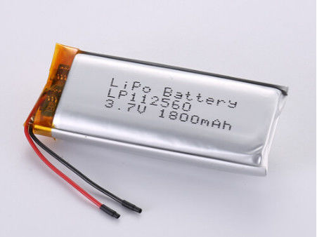 LP112560 3.7V 1800MAH Batterie agli ioni di litio Produttori con protezione da sovraccarico e soft pack