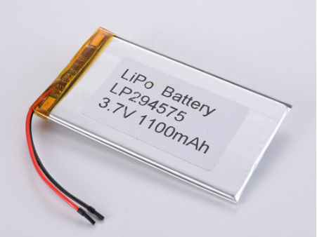 LP294575 3.7V 1100MHA Batteria al litio polimerico quadrato con protezione da sovraccarico