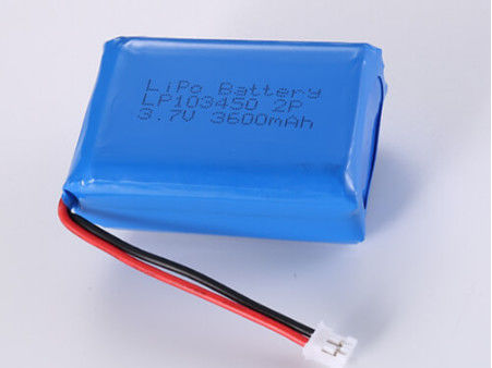 LP103450 3.7V 3600mAh Batteria agli ioni di Li Lipo Batteria al litio polimero ricaricabile con tensione aperta Nome modello