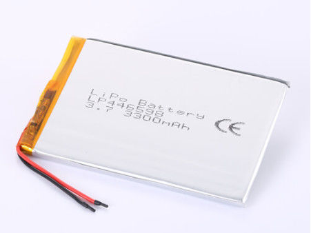 LP446598 3300MAH Produttori di batterie polimeriche al litio con tensione aperta di 3,7 V e protezione PCB