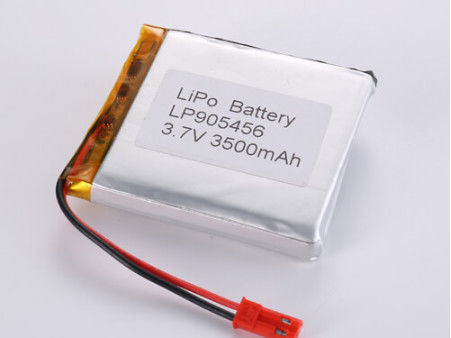 LP905456 3.7V 3500MAH Batteria agli ioni di litio di alta capacità LiPo Pack con caratteristiche di sicurezza Protezione da cortocircuito