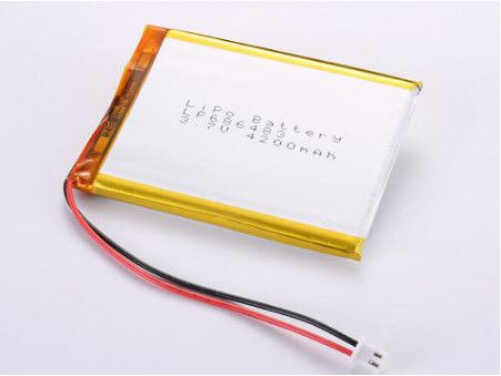 LP686483 3.7V 4200MAH Batteria agli ioni di litio fabbricata in produzione LiPo Pack ad alta capacità per la gamma di temperatura 20C -60C