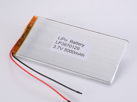 3.7V 5000mAh Batteria agli ioni di litio con 2-3 ore di carica OEM e ODM supportato