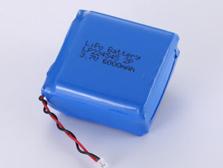 LP224545 3.7V 6000mAh Batteria agli ioni di litio Produttori ODM e OEM Supportato con accessibile