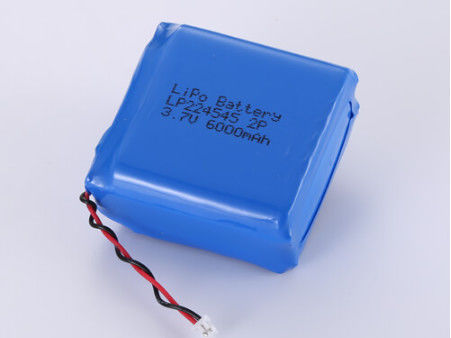 LP224545 3.7V 6000MAH Batteria Li-Ion Produttori LiPo Pack ad alta capacità con 500 cicli Vita del ciclo da -20°C a 60°C