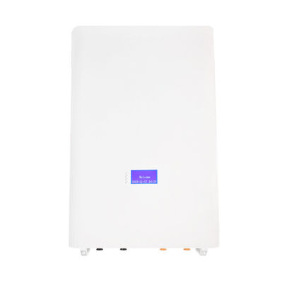 48V 100ah LiFePO4 Solar Lithium Battery Pack per il deposito di energia fotovoltaica montato su un muro domestico