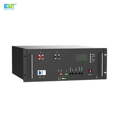 51Batteria fotovoltaica di stoccaggio dell'energia montata su rack da 2 V con custodia ABS certificata UL e tecnologia agli ioni di litio