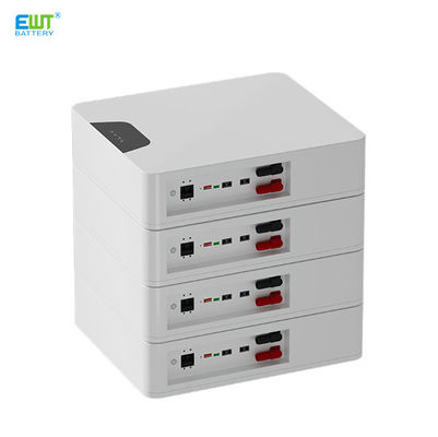 Cassa ABS e BMS inclusi 48V 100AH Batteria ad ioni di litio montata a parete per lo stoccaggio dell'energia