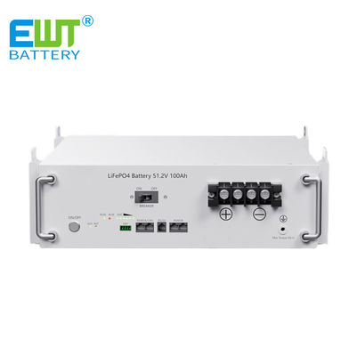 Produttori di batterie agli ioni di litio 51.2v 100ah Batteria solare sistema di alimentazione di emergenza a potenza di ferro fosfato di litio di grande capacità