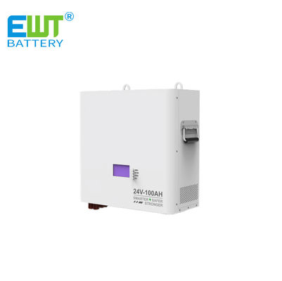 Batterie a ioni di litio da 24 V a 100 Ah fabbricanti batterie di accumulo di energia solare domestica